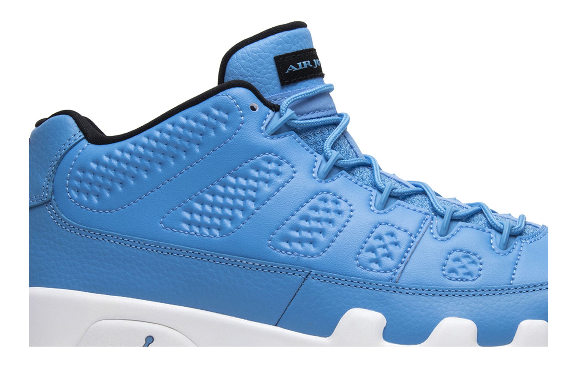 Blue jordan 9 low best sale