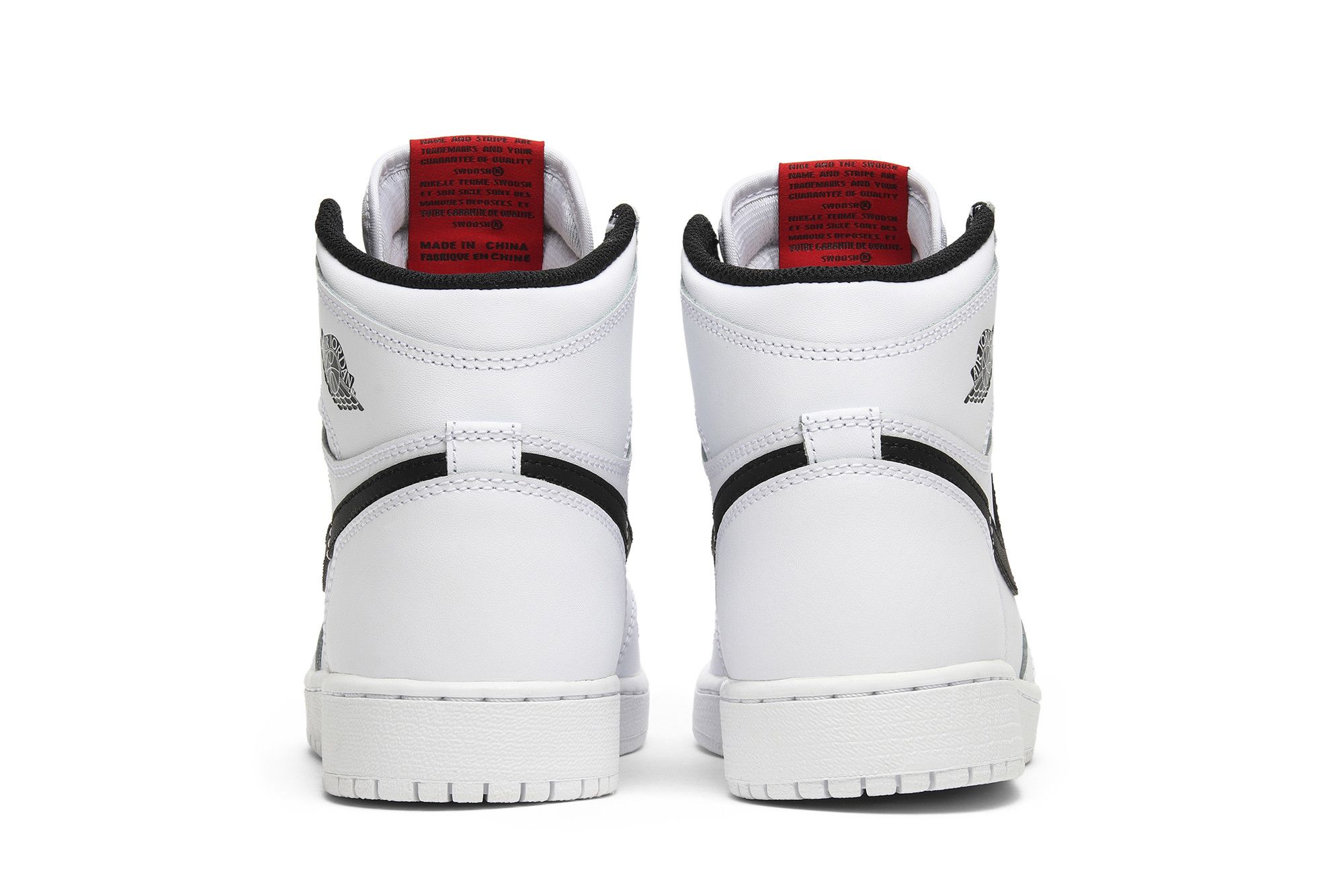 Jordan retro 1 yin yang white top