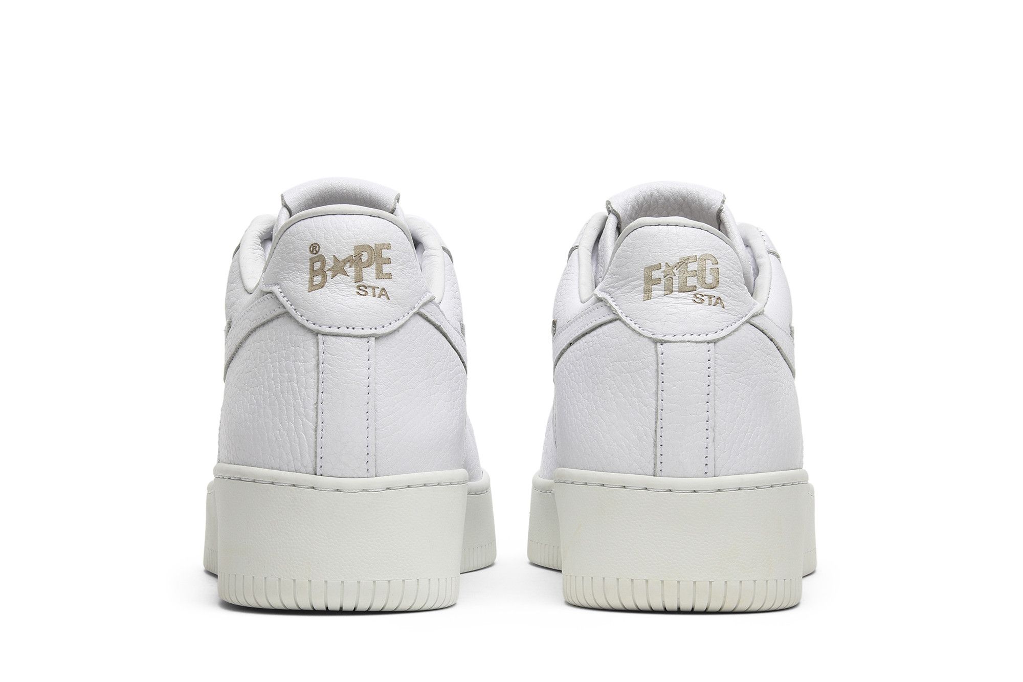 Buy Ronnie Fieg x Bapesta Low White BA1000 101 GOAT