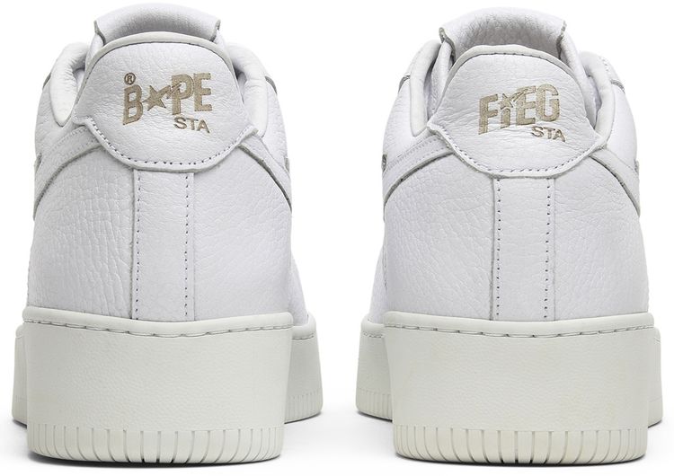 Ronnie Fieg x Bapesta Low White