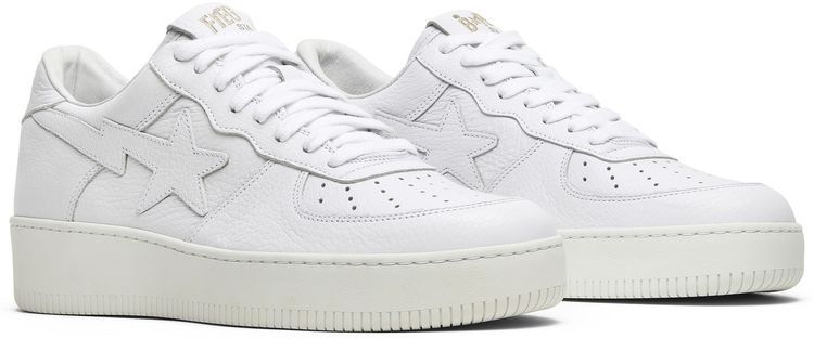 Ronnie Fieg x Bapesta Low White