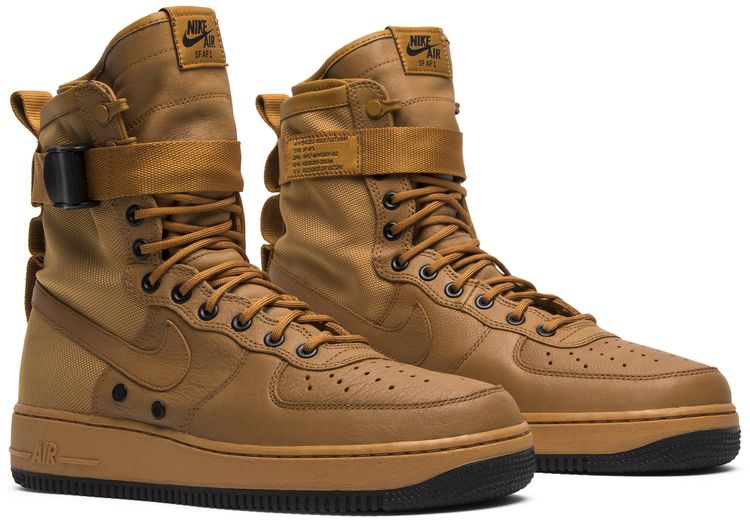 Nike Wmns SF Air Force 1 High Desert Ochre