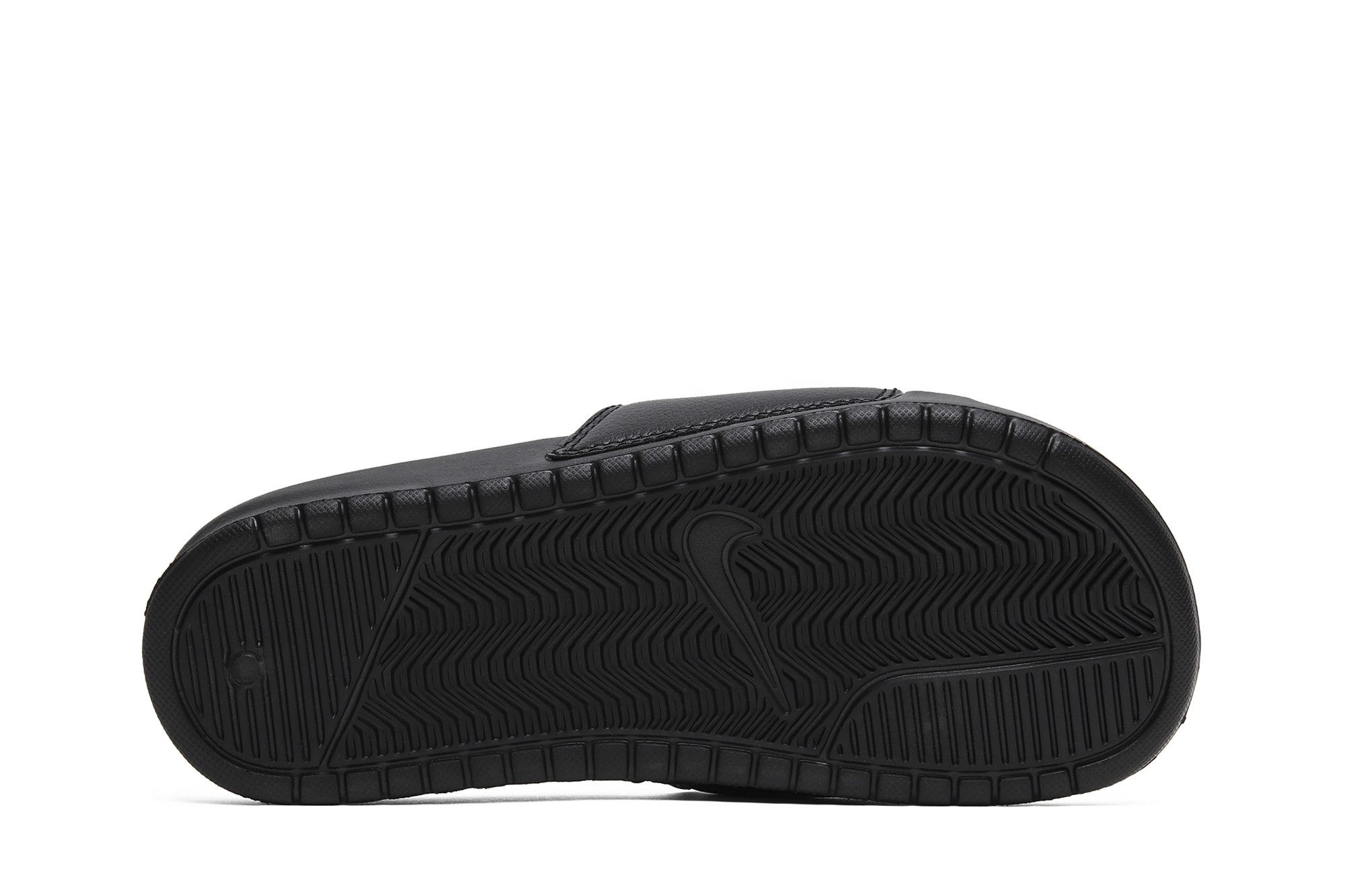Nike benassi slides black sale