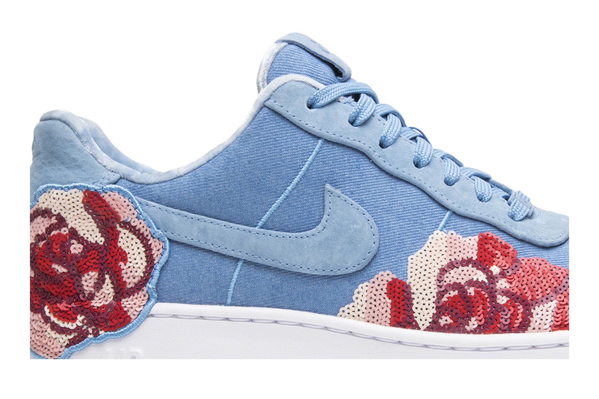 Size 5.0 Wmns Air Force 1 Floral Sequin