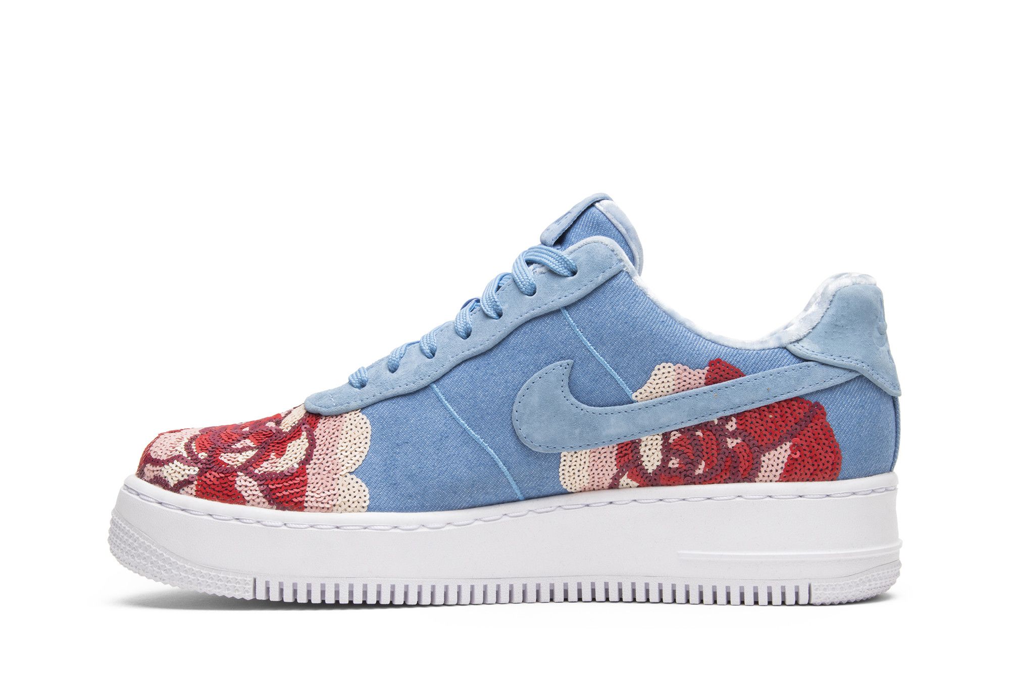 Size 5.0 Wmns Air Force 1 Floral Sequin