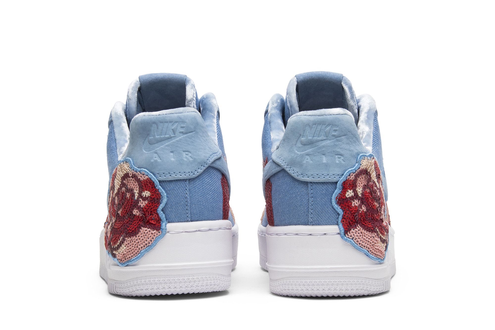 Size 5.0 Wmns Air Force 1 Floral Sequin