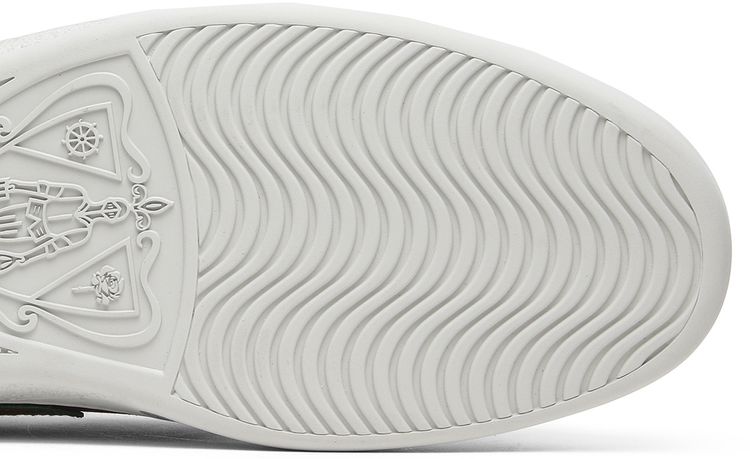 Gucci Ace Embroidered Silver Dragon