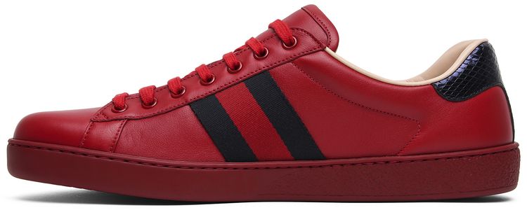 Gucci Ace Embroidered Red Bee