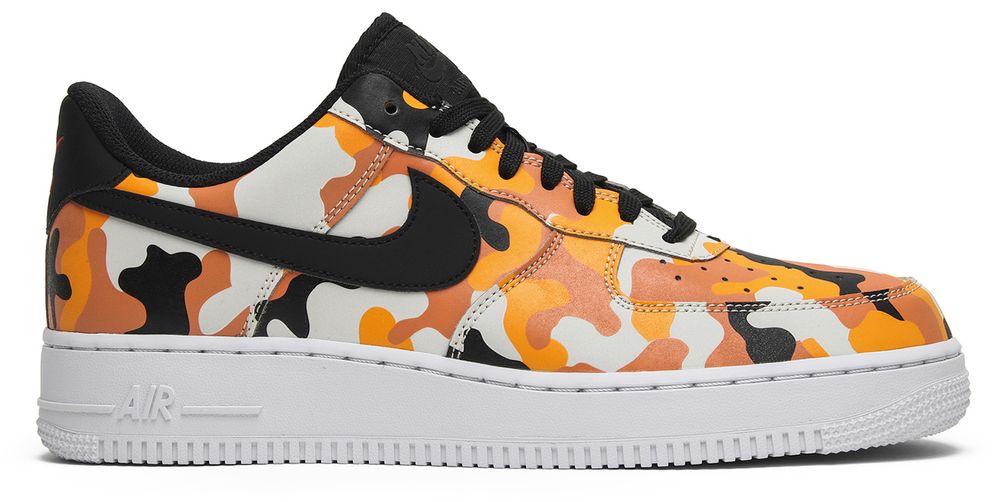 orange camo air forces