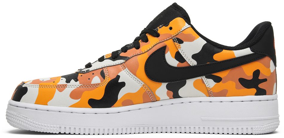 orange camo air forces