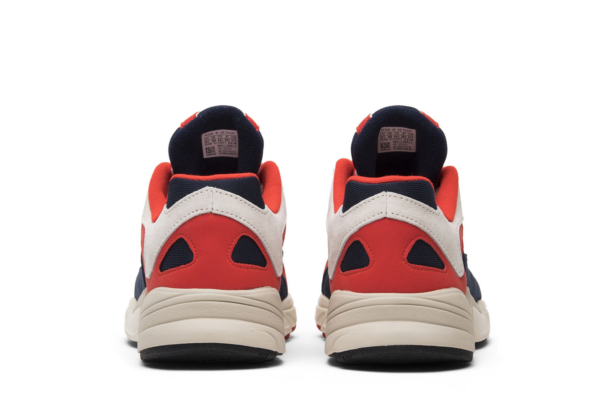 Adidas yung 1 chalk white core black & navy shop