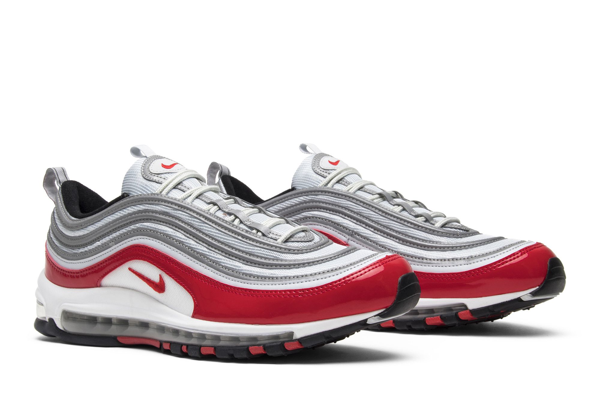 Air max 97 game royal metallic silver university red hot sale