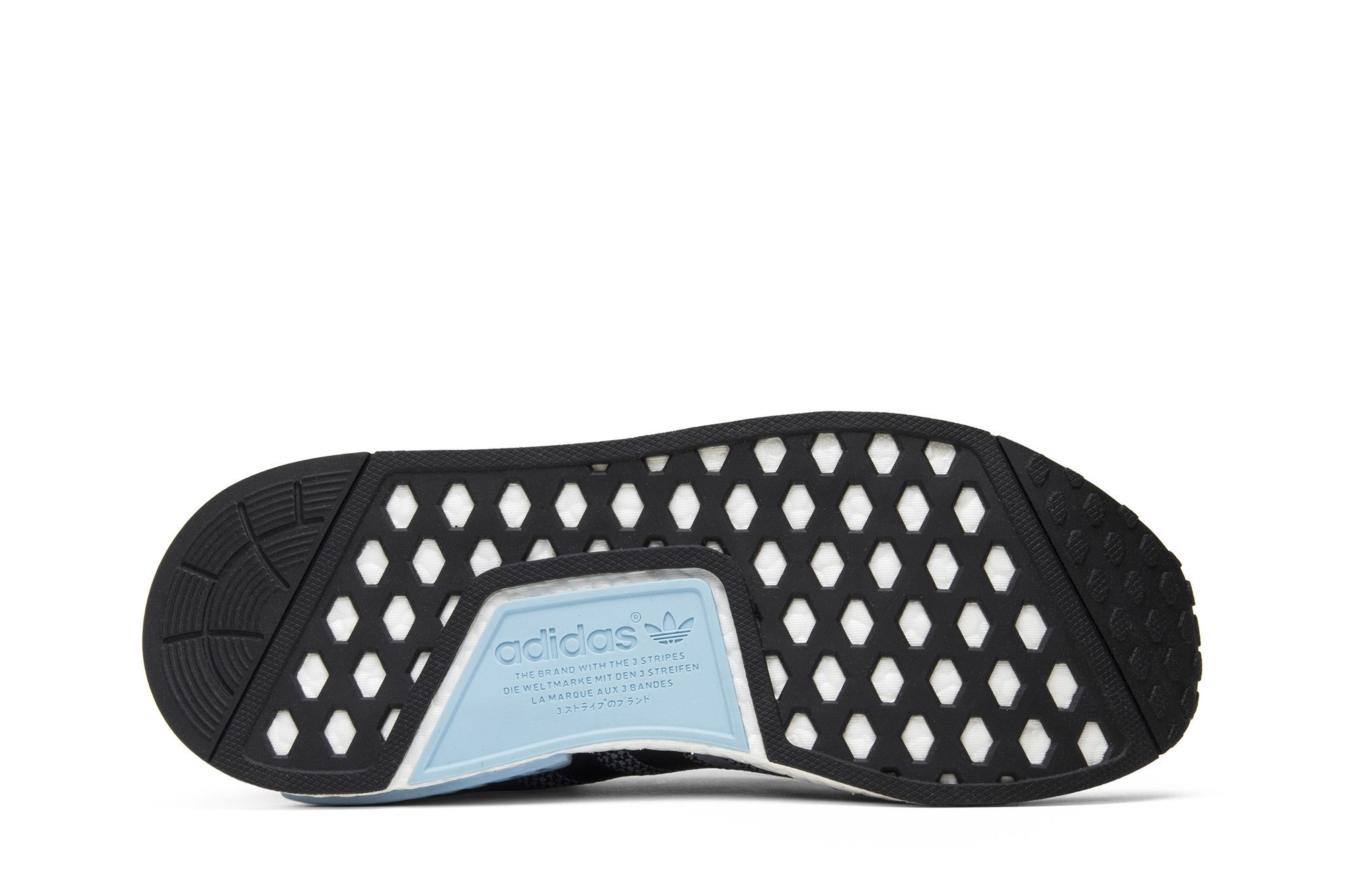 Size 10.0 NMD R1 Clear Blue