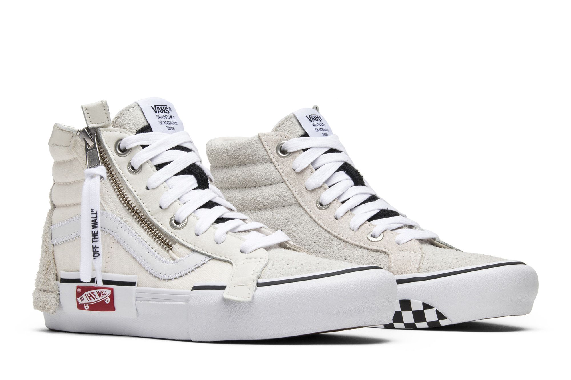 Size 3.5 SK8-Hi Cap LX 'Marshmallow'