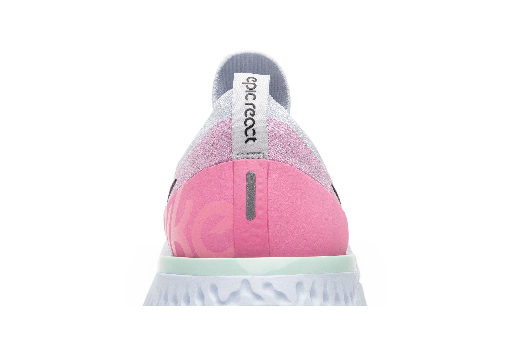Pink epic react flyknit clearance