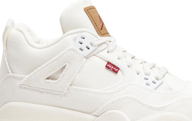 Levis x Air Jordan 4 Retro GS White Denim