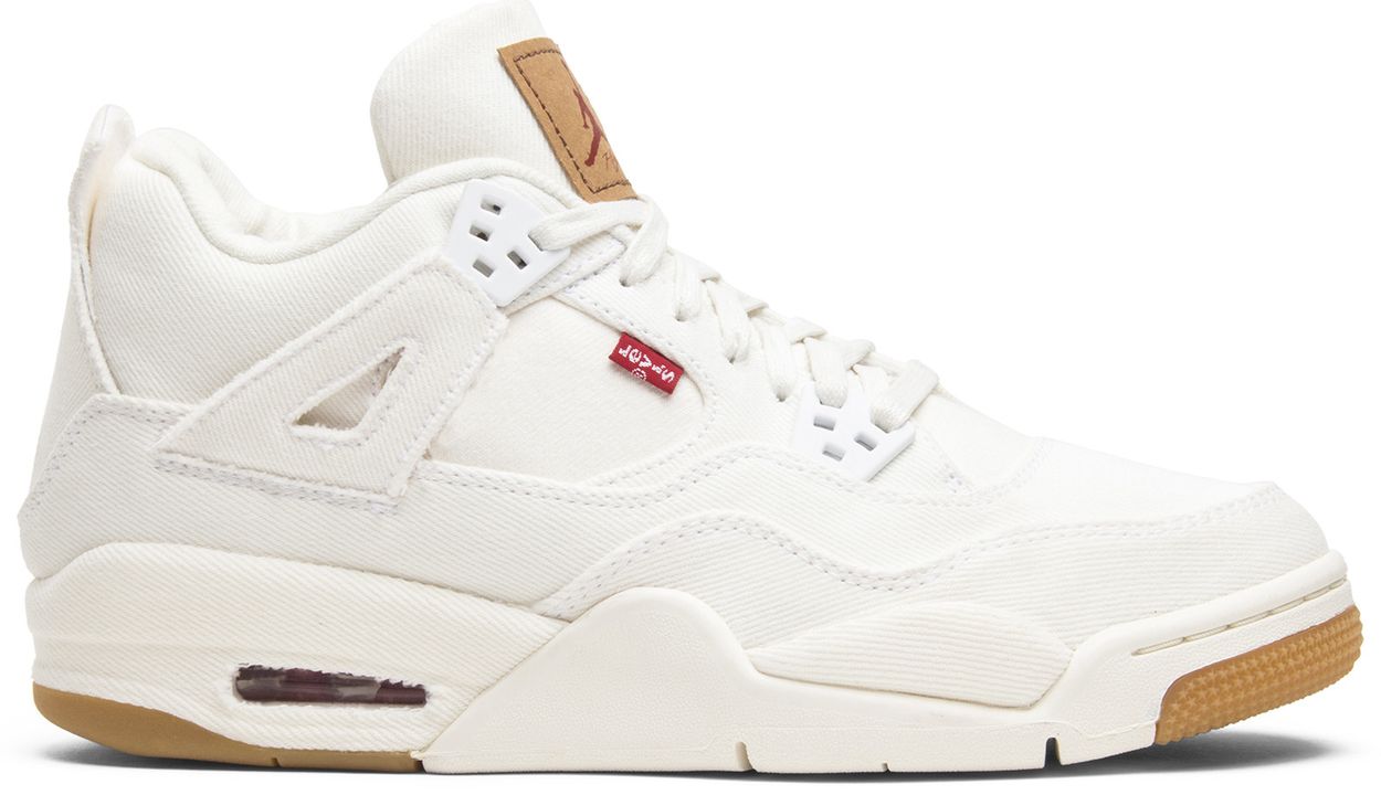 jordan 4 levi's white