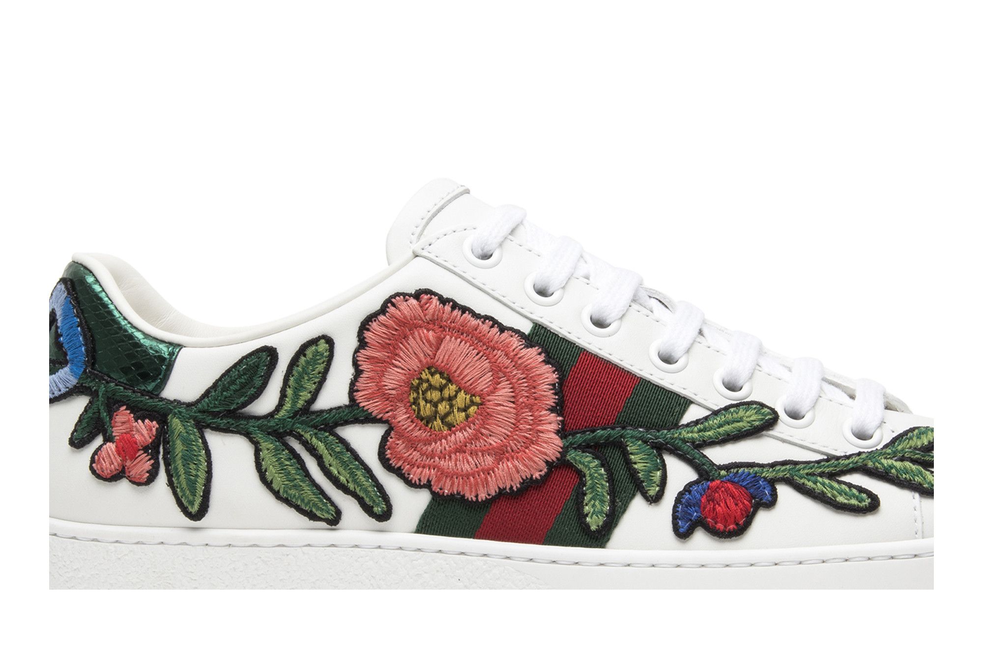 Gucci shoes with roses new arrivals