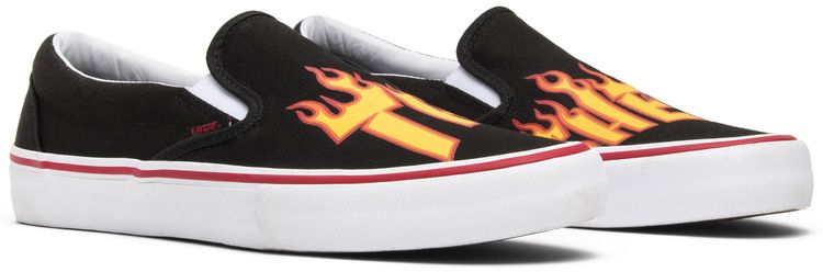 Thrasher x Vans Slip On Pro Thrasher