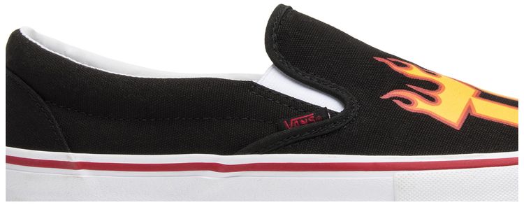 Thrasher x Vans Slip On Pro Thrasher