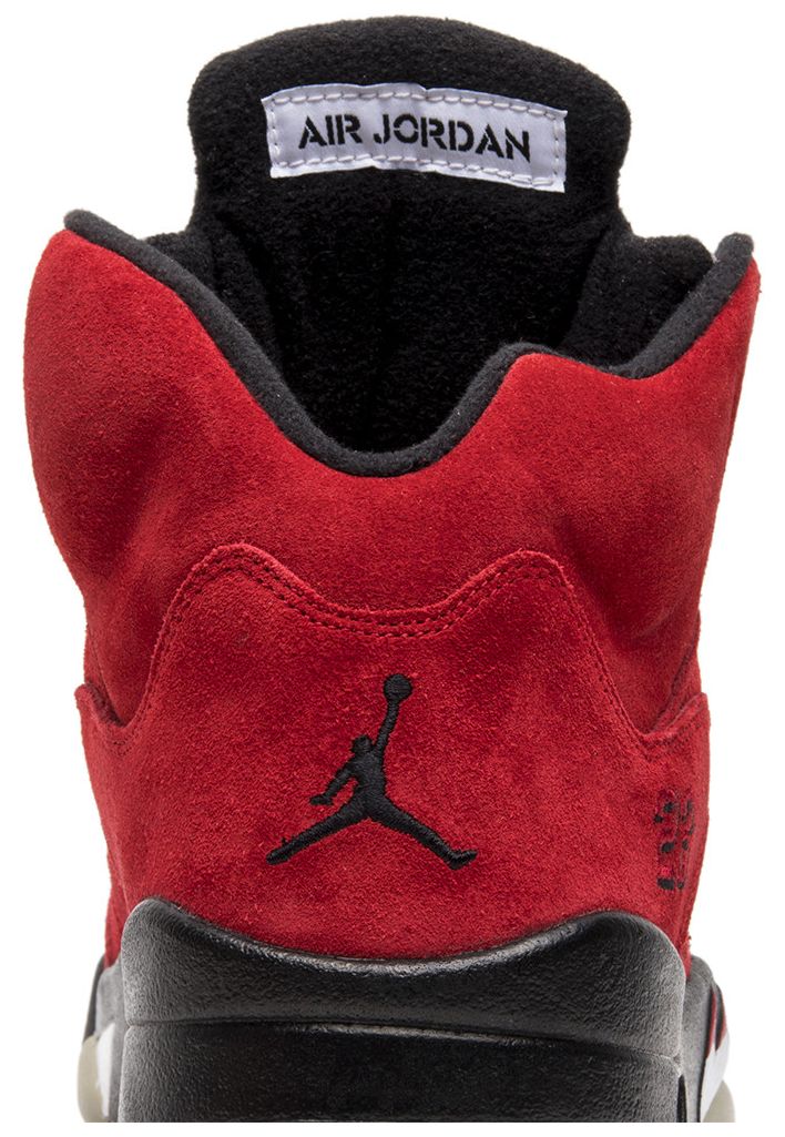 Air Jordan 5 Retro Raging Bull Red Suede