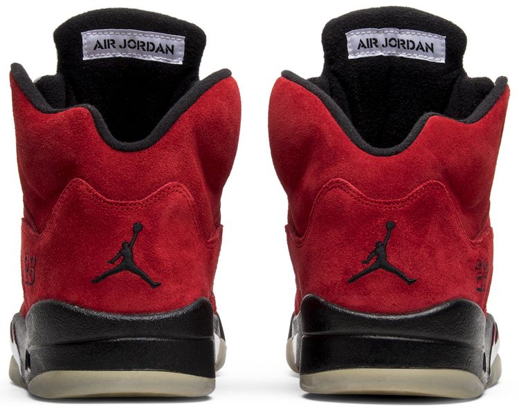 Air Jordan 5 Retro Raging Bull Red Suede
