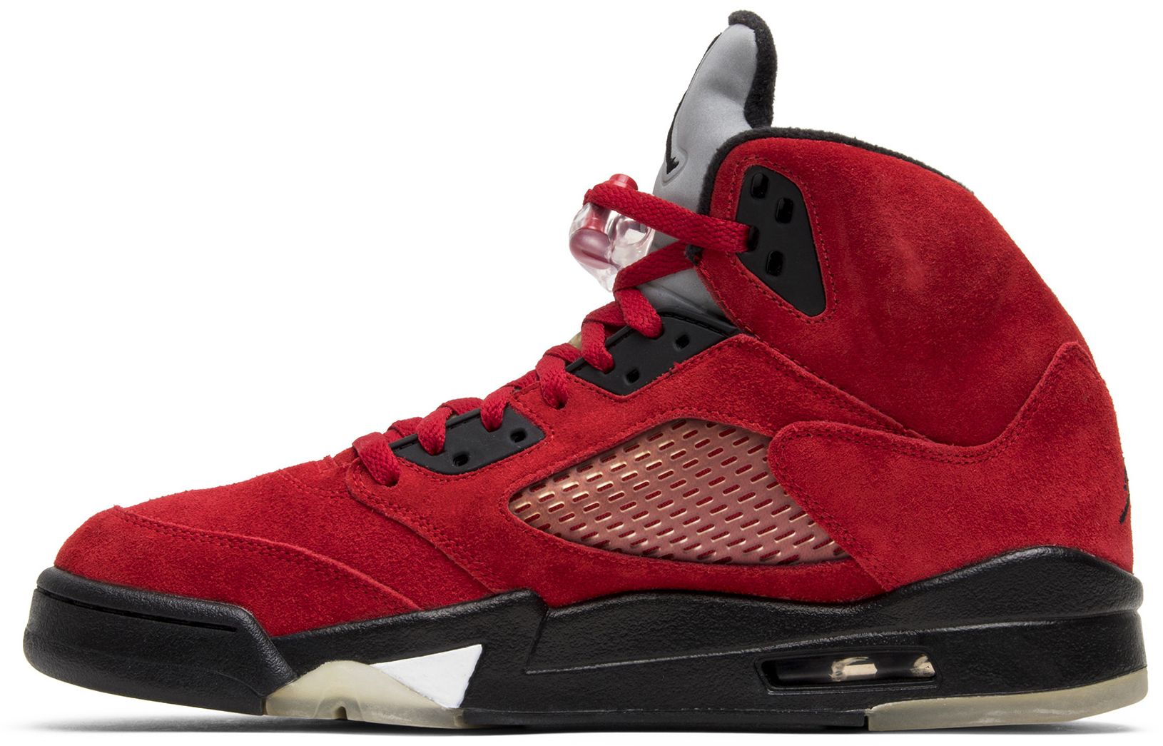 raging bull red suede