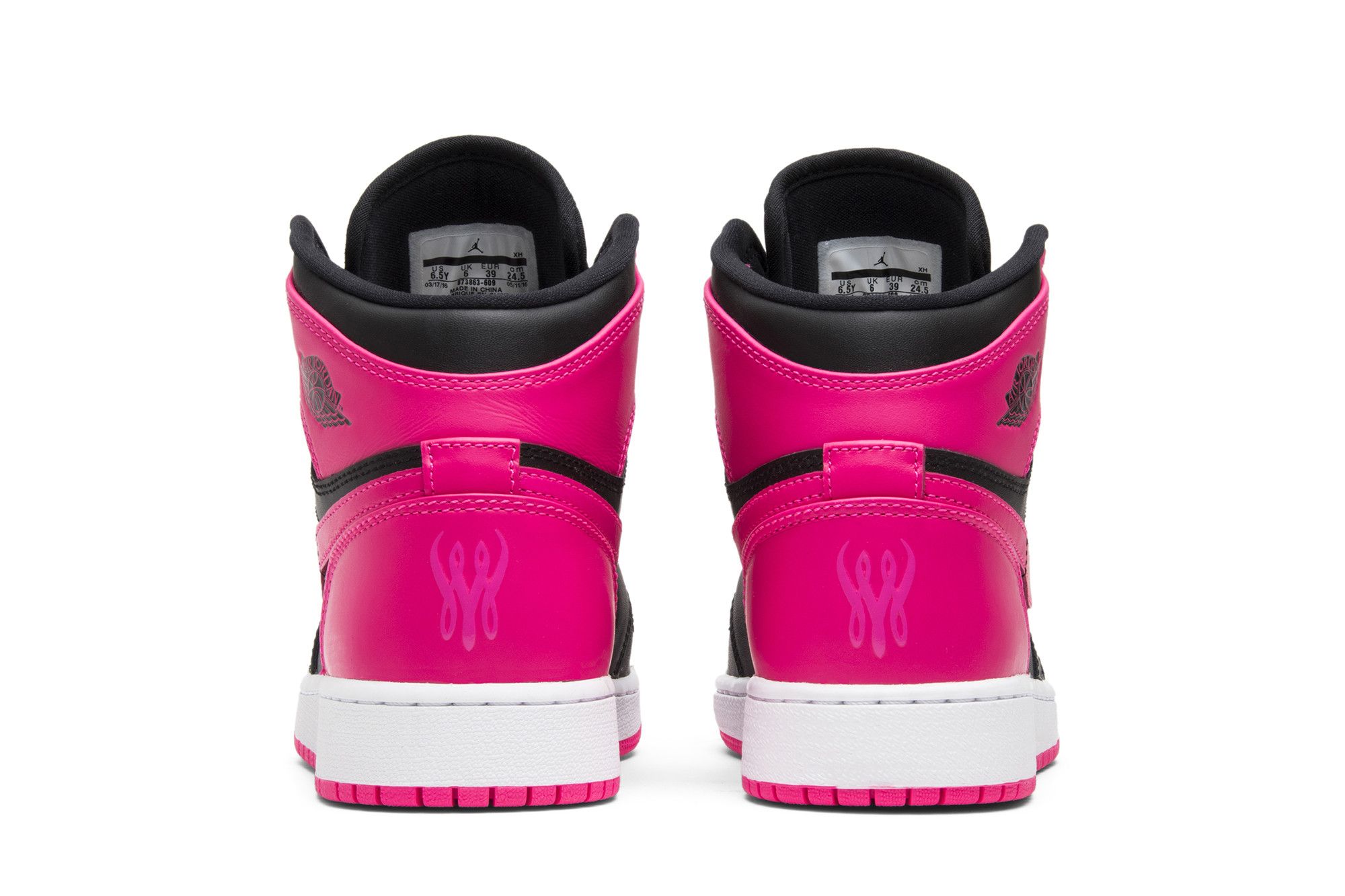 Size 4.0 Serena Williams x Air Jordan 1 Retro High EP GG 23