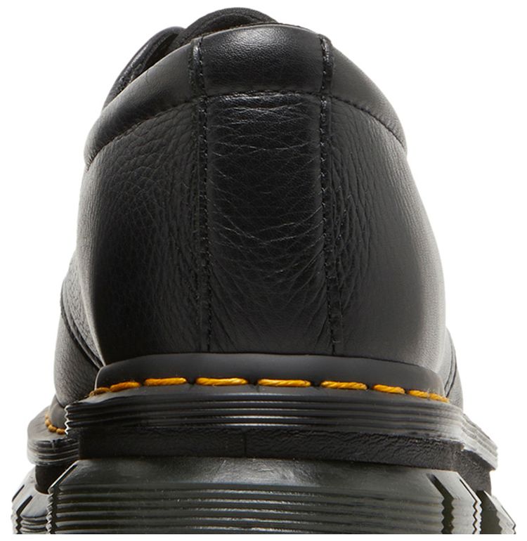 Rikard Lunar Leather Platform Low Black