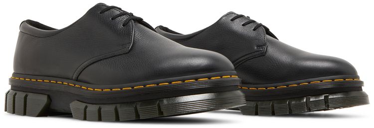 Rikard Lunar Leather Platform Low Black