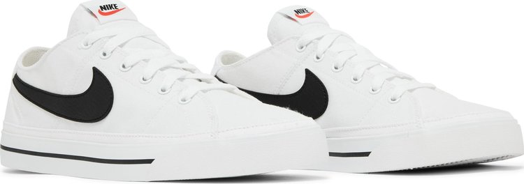 Court Legacy Canvas White Black