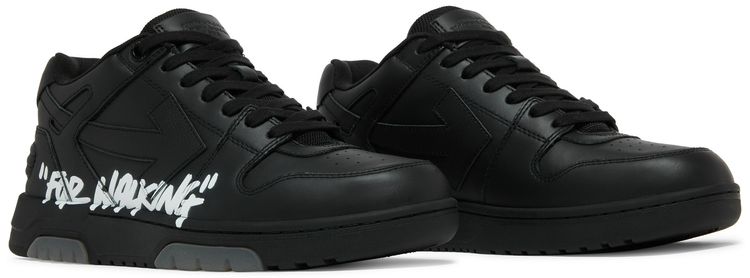 Off White Out of Office Low For Walking   Black White
