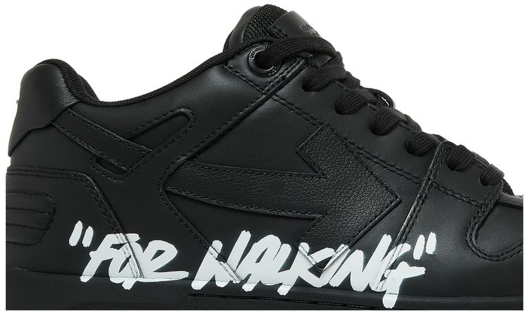 Off White Out of Office Low For Walking   Black White