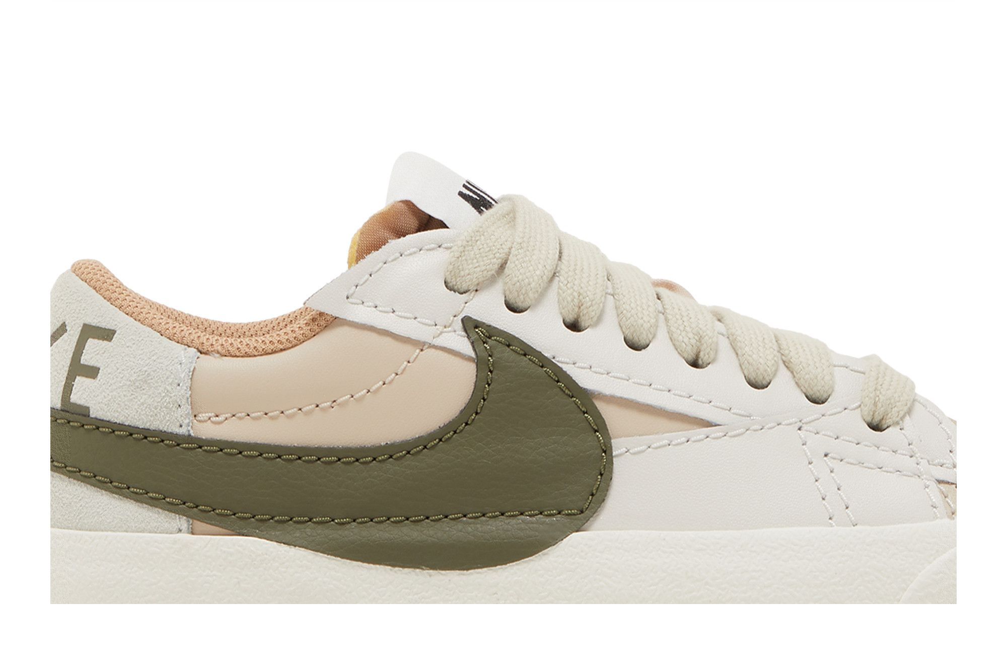 Nike blazer low medium olive clearance
