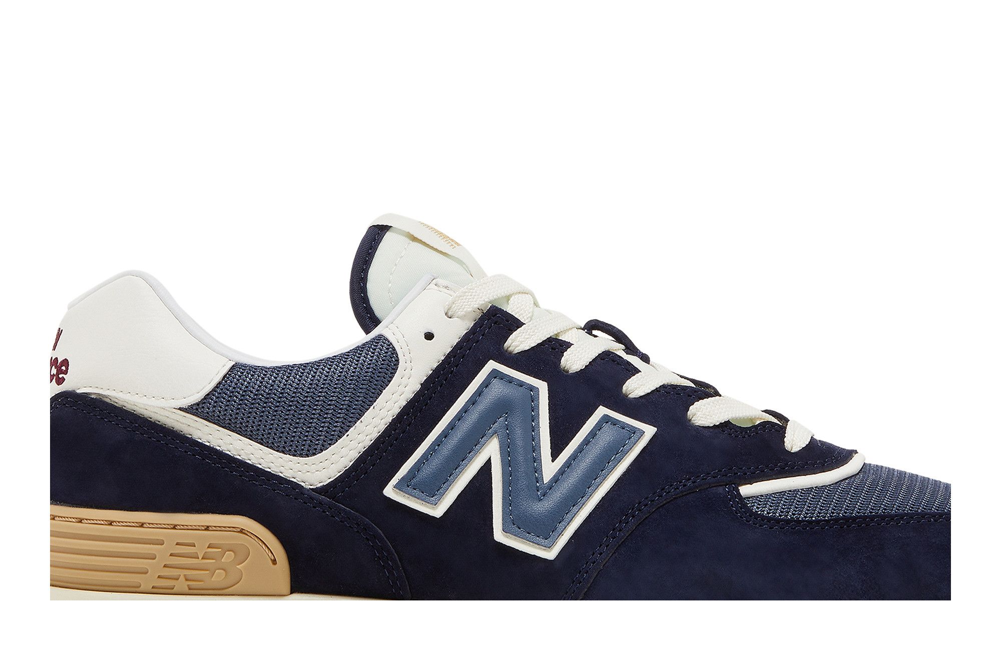Buy 574 Legacy 'Navy Angora' - U574LGBB | GOAT