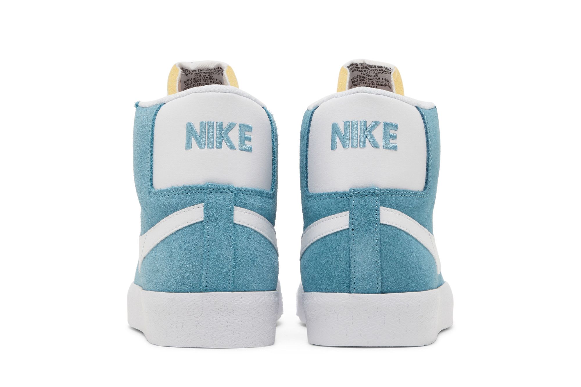 nike blazer blue suede