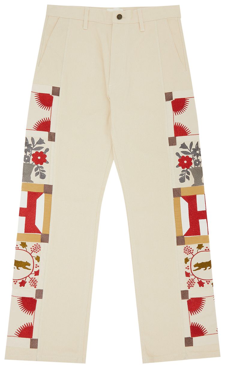 Pre Owned Honor The Gift Spring Hawthorne Pant Cream
