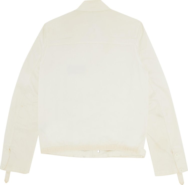 Dior Homme 7 Pocket Zip Up Jacket Off White