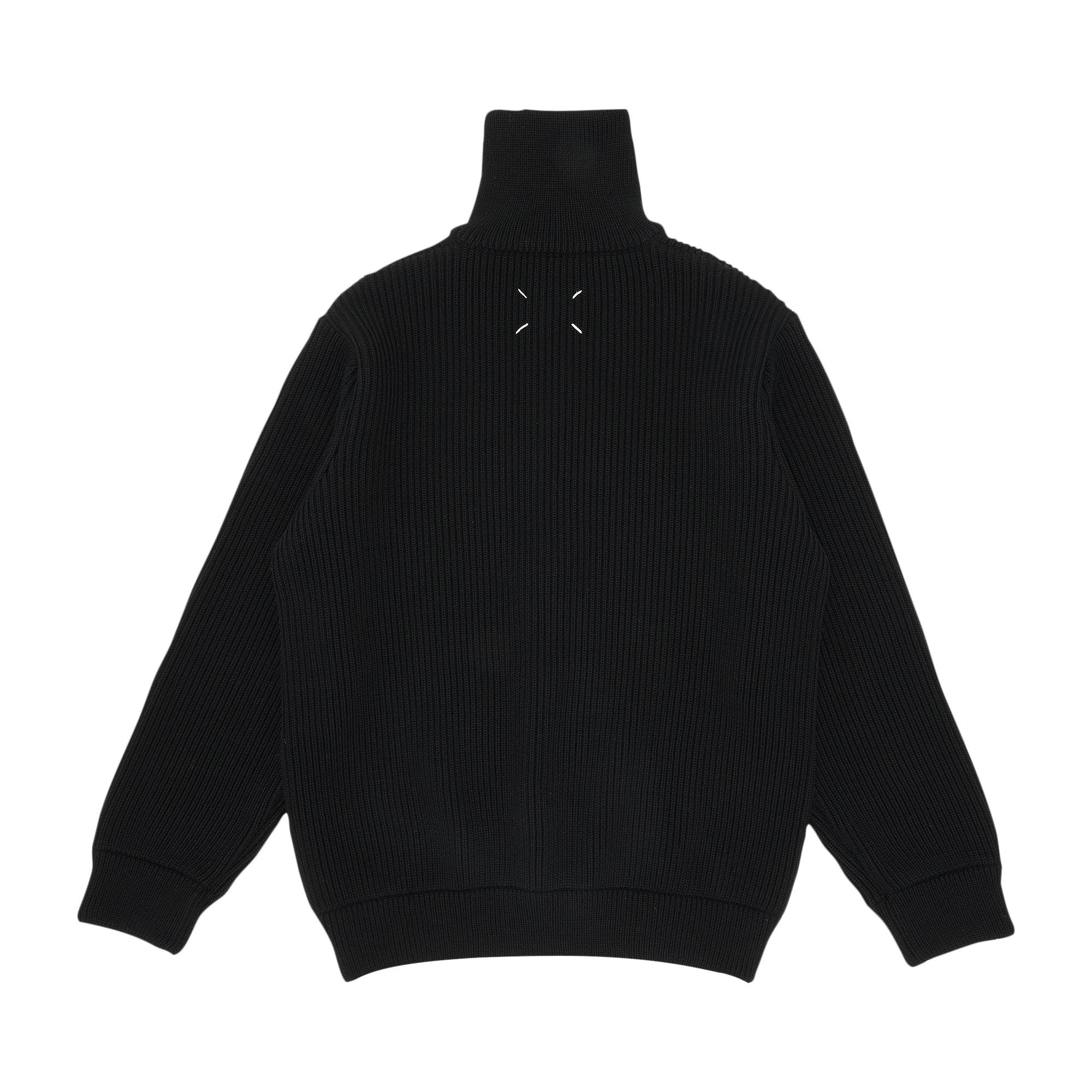 Black zip up turtleneck hotsell