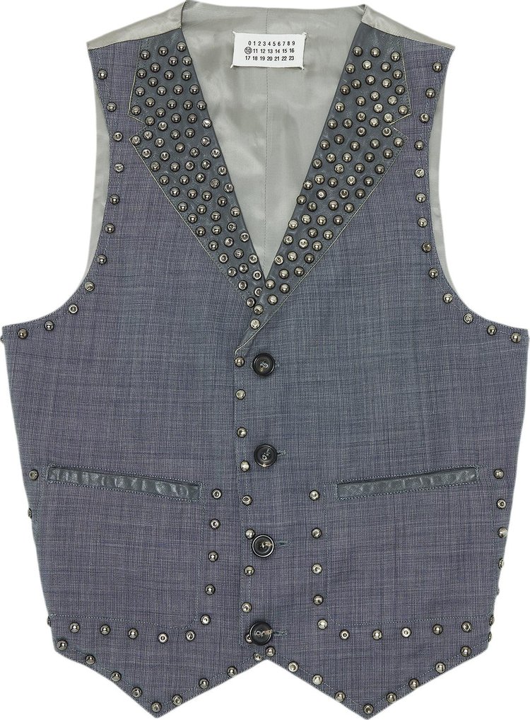 MM6 Maison Margiela // Multicolor Embroidered Monogram Sweater Vest – VSP  Consignment