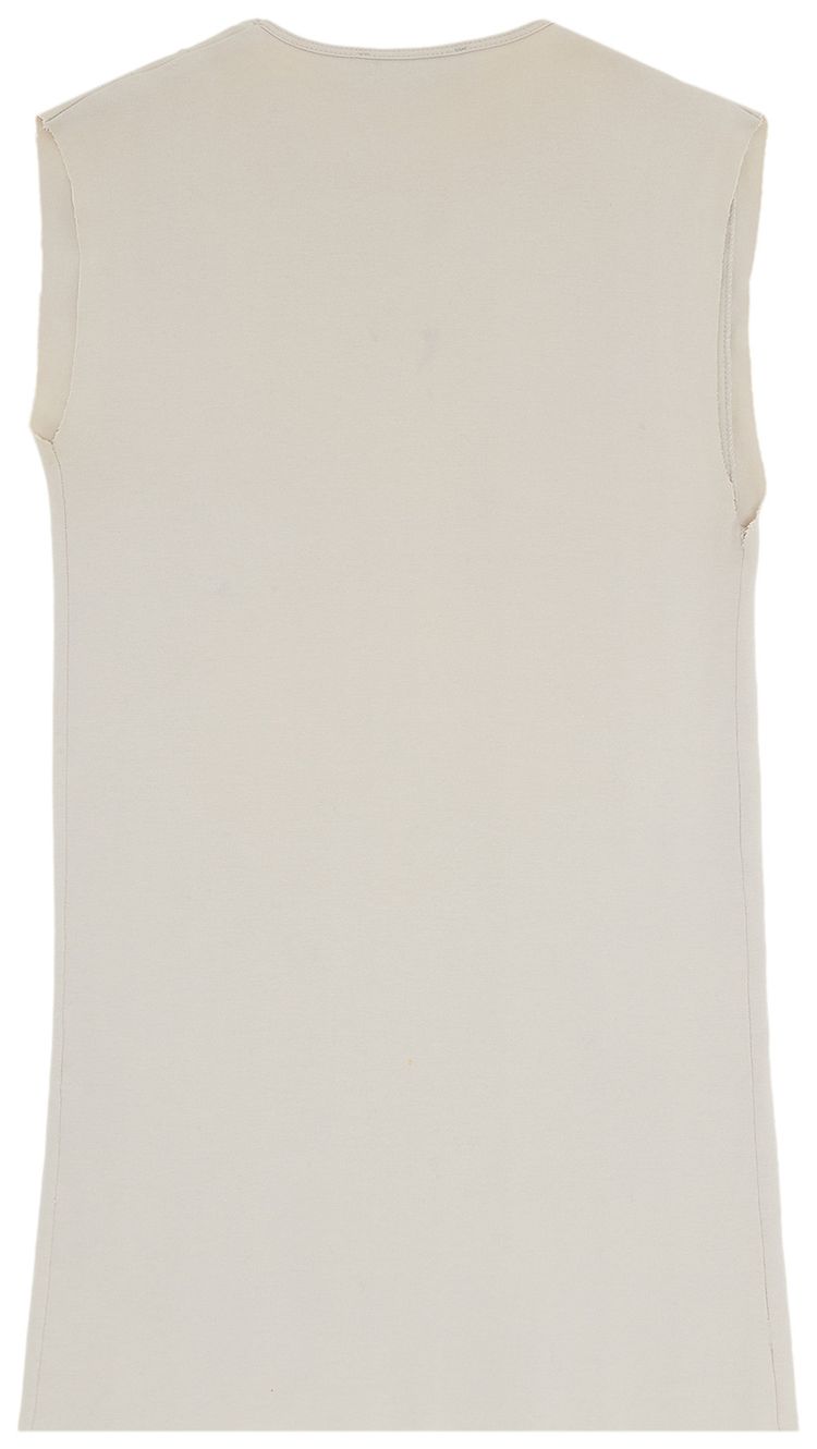 Raf Simons Patchwork Sleeveless Top Beige