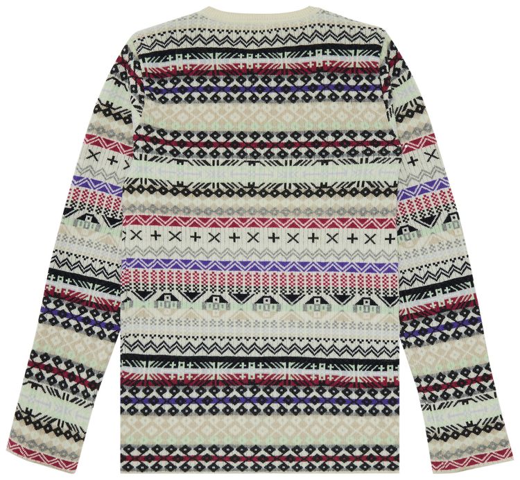 Raf Simons Jacquard Knit Jumper Multicolor