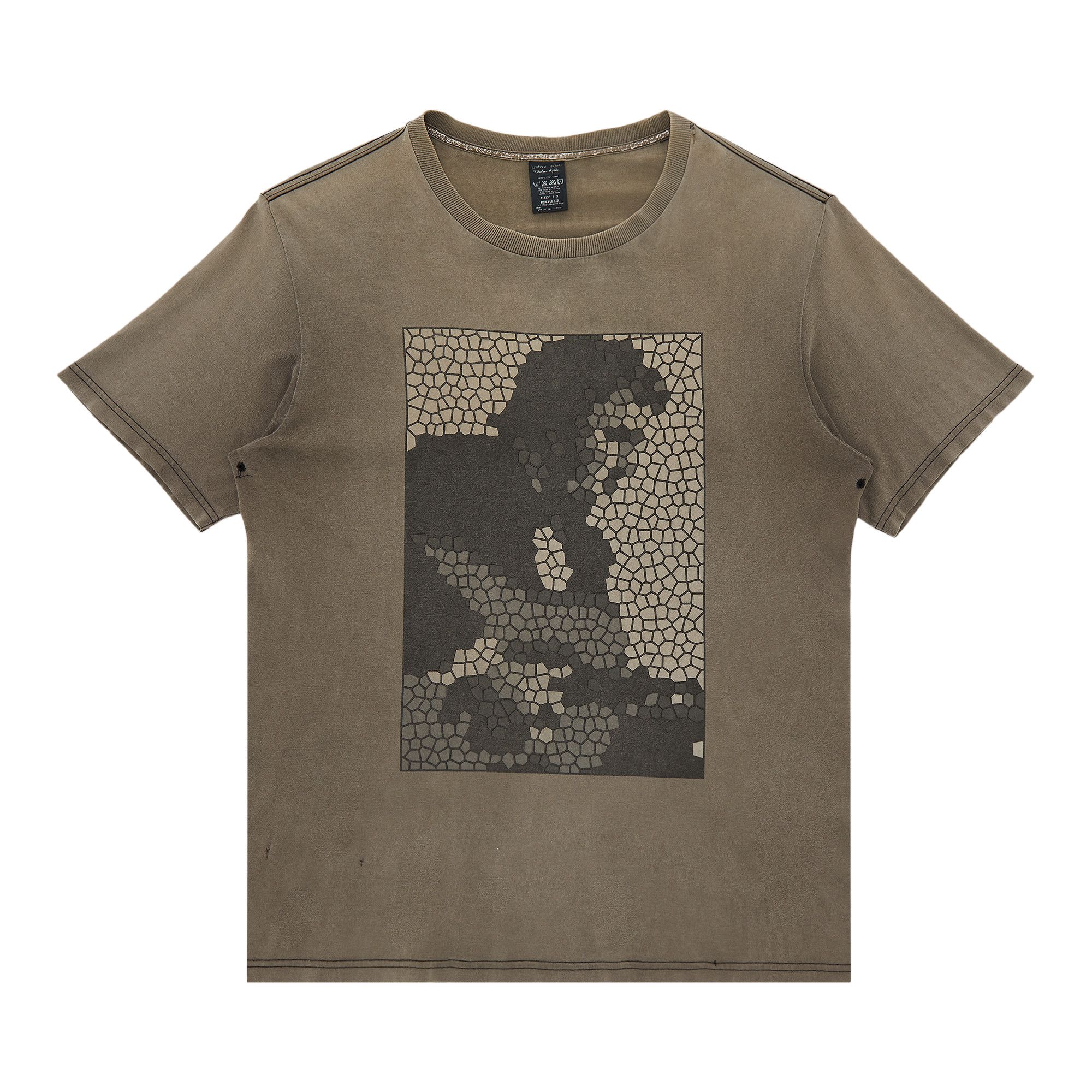 Buy Number (N)ine Johnny Cash Mosaic Tile Print Tee 'Faded