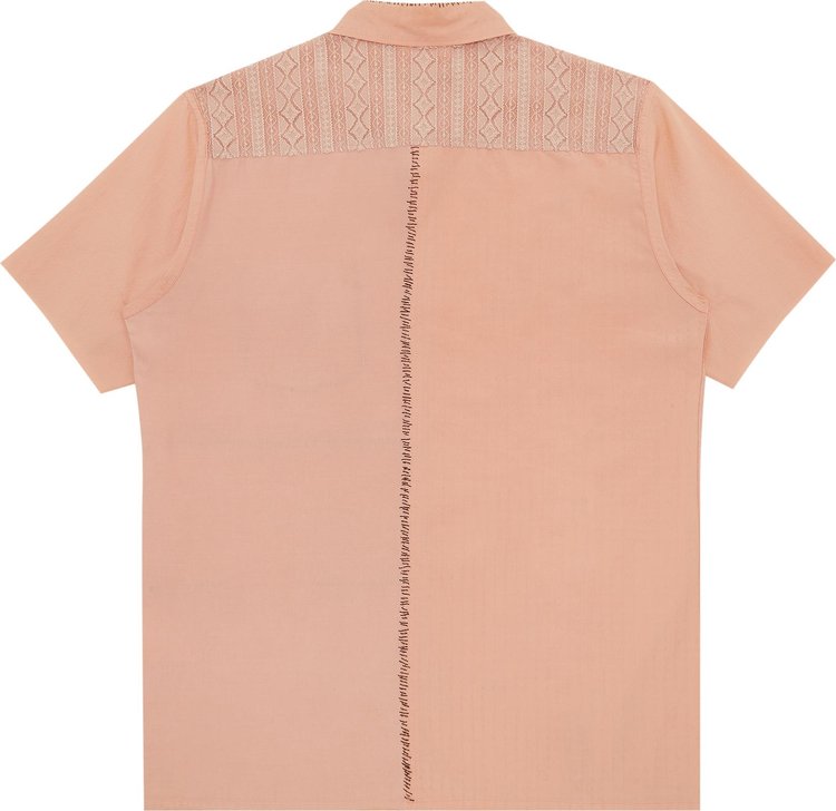 Undercover Undercoverism For Rebels Short Sleeve Shirt Light Pink