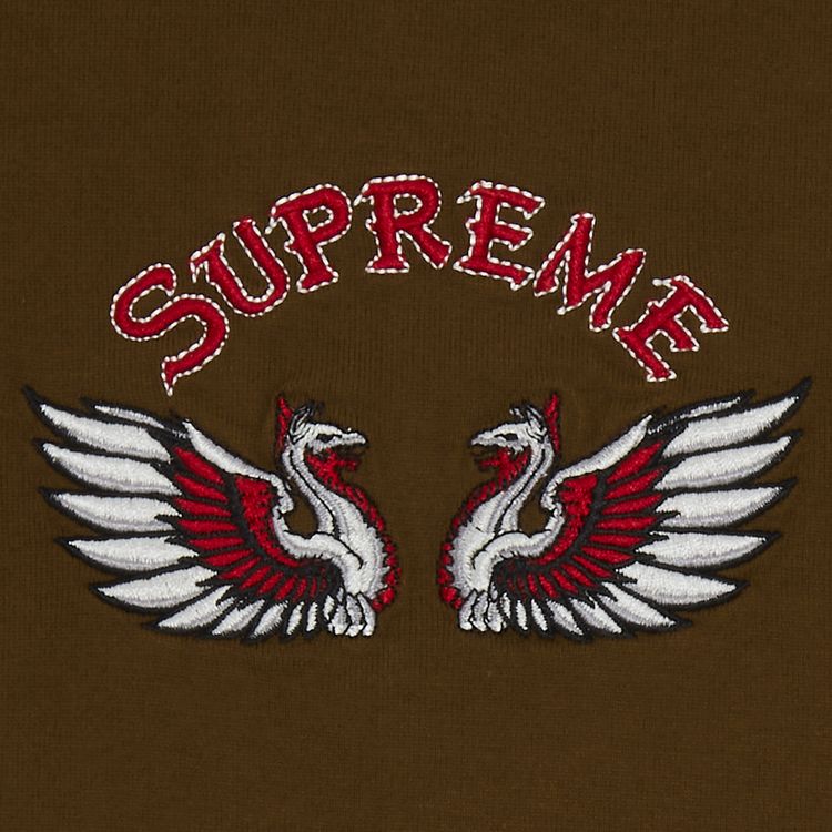 Supreme Phoenix Short Sleeve Top Brown