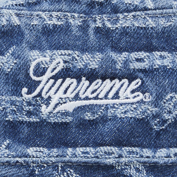 Supreme Multi Type Jacquard Denim Crusher Blue