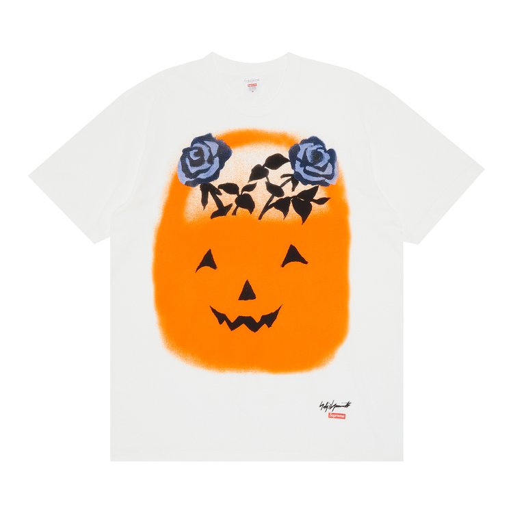 Supreme x Yohji Yamamoto Pumpkin Tee 'White'