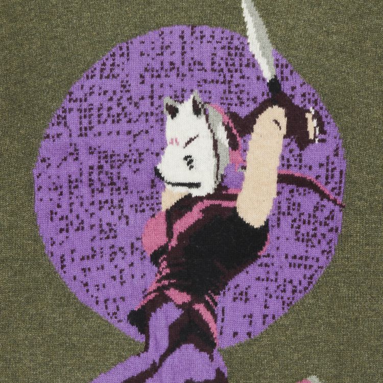 Supreme x Yohji Yamamoto x TEKKEN Sweater Olive