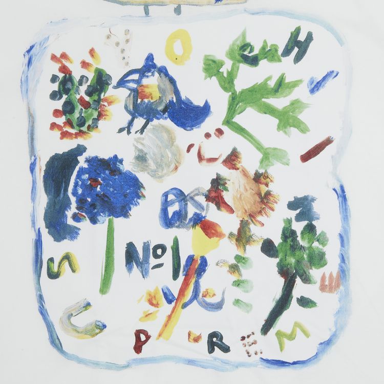 Supreme x Yohji Yamamoto Paint Tee White