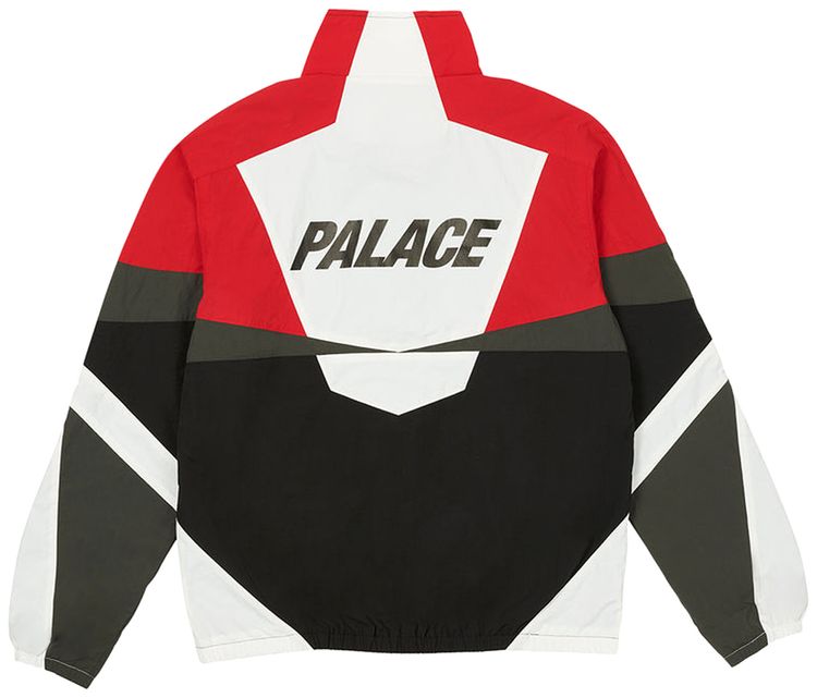 Palace Panelled Shell Jacket Black